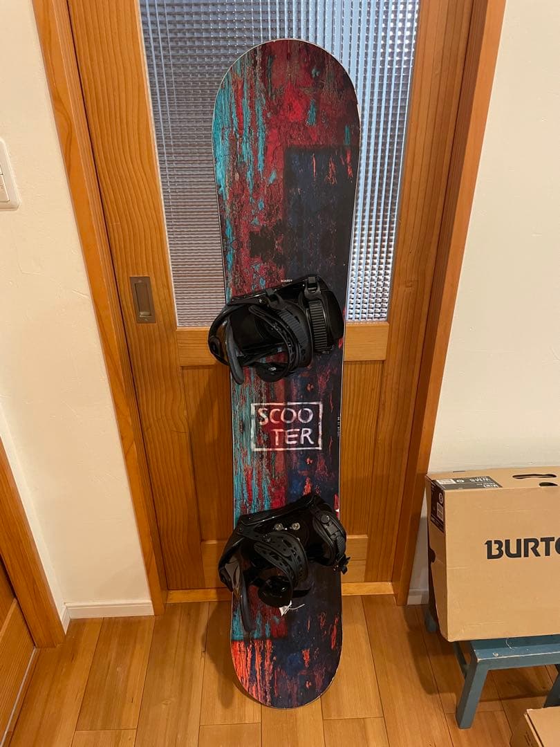 国産グラトリボード！！　スクーター　g8 151cm フルセット