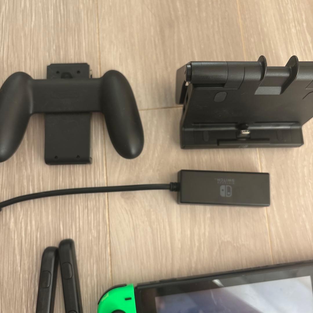 Nintendo Switch グリーン/レッド 本体+付属品