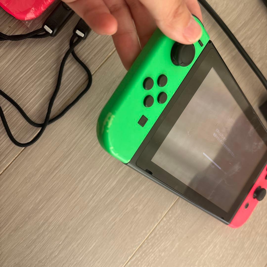 Nintendo Switch グリーン/レッド 本体+付属品