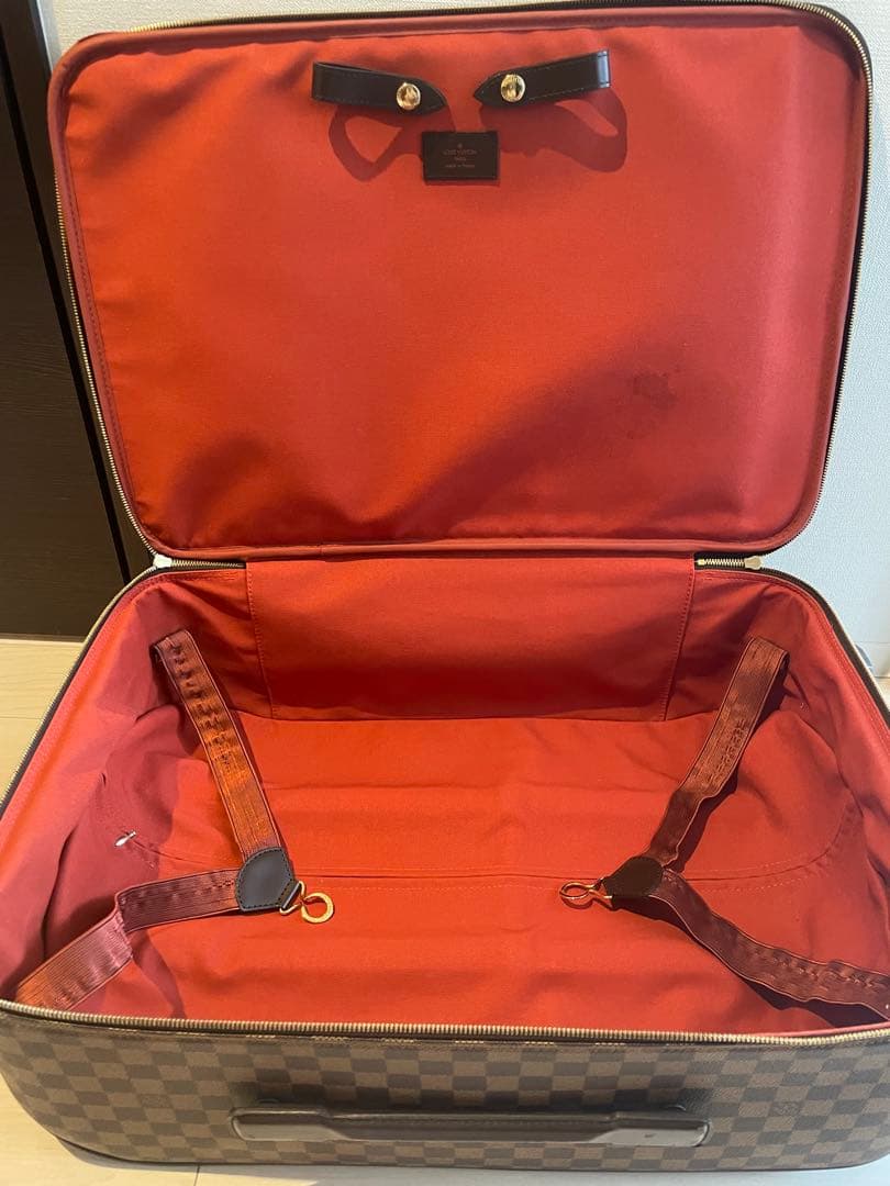 ルイヴィトン　キャリーケース　ダミエ　難あり！