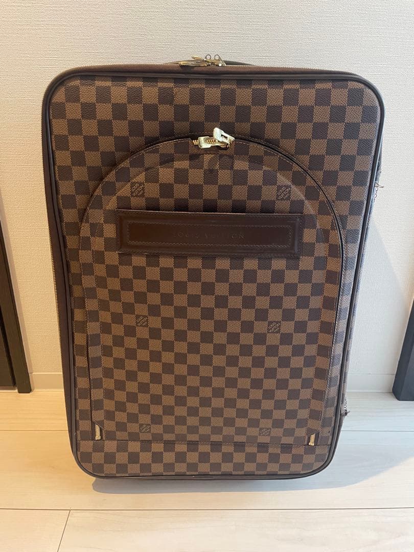 ルイヴィトン　キャリーケース　ダミエ　難あり！