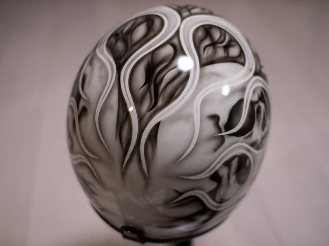 新品未使用　スモール　ジェット　ヘルメット 白、黒フレアドクロ