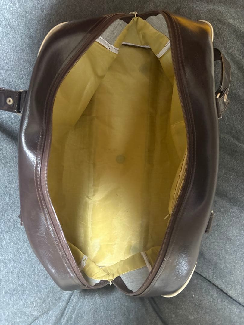 adidas90's ボストンバッグ ブラウン　茶色　ヴィンテージ　90年代