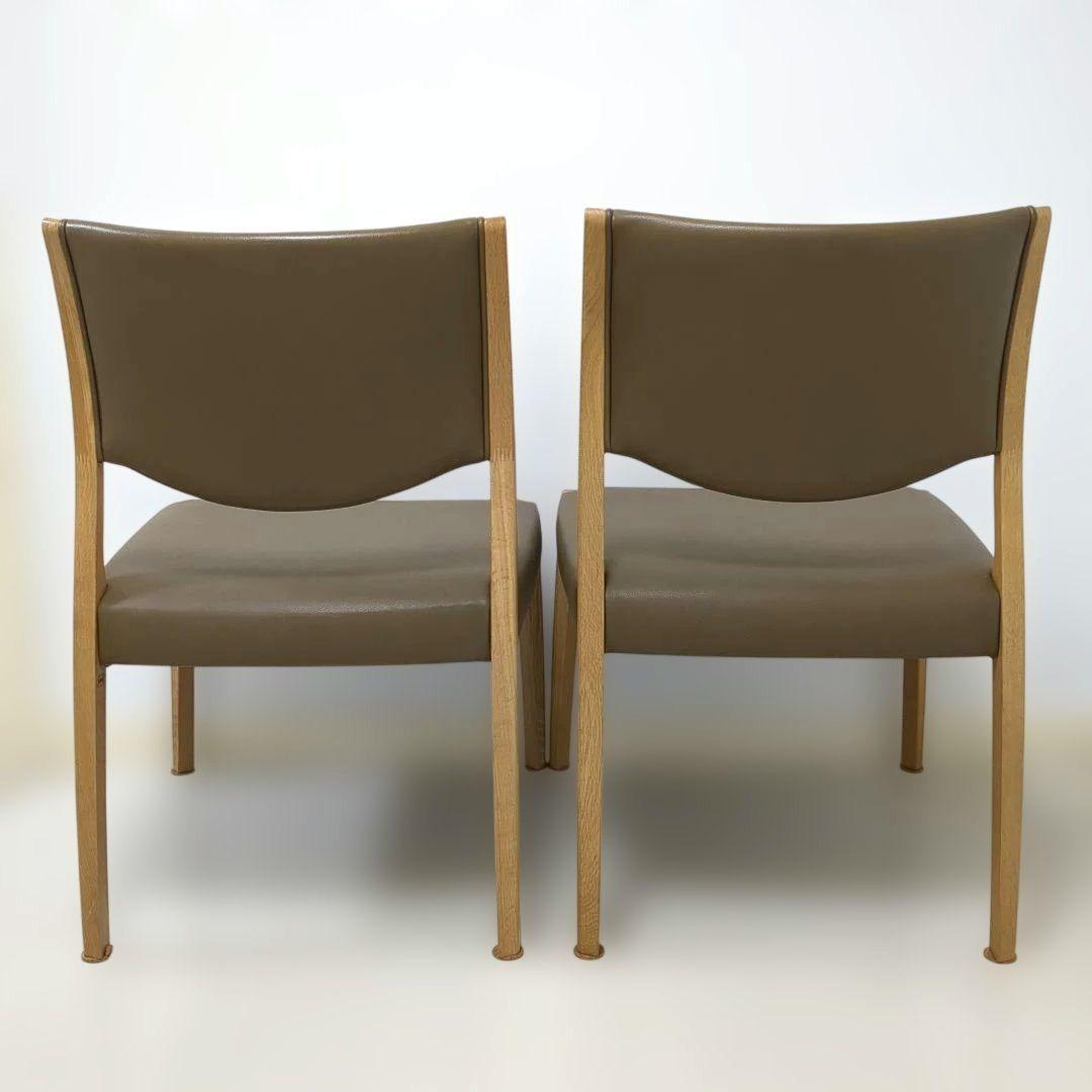 a*ん様 浜本工芸製　ダイニングチェア(DC-5400)　2脚セット　ナチュラル