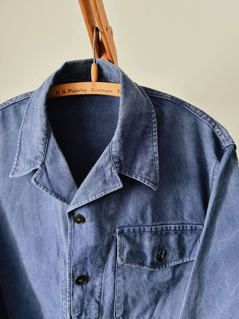 フランス　ヴィンテージ　サイクリスト　ジャケット　ワーク　ユーロ　軍