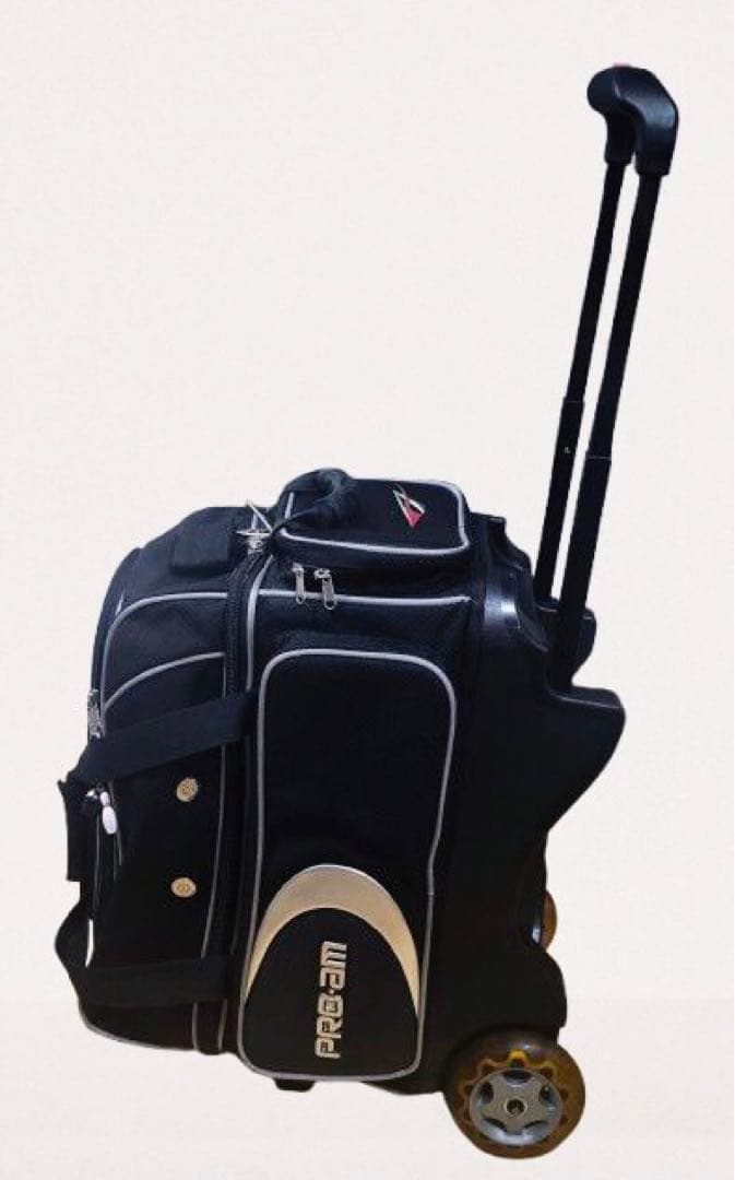 PRO-AM / ABS ボウリング用2ボールローラーバッグ