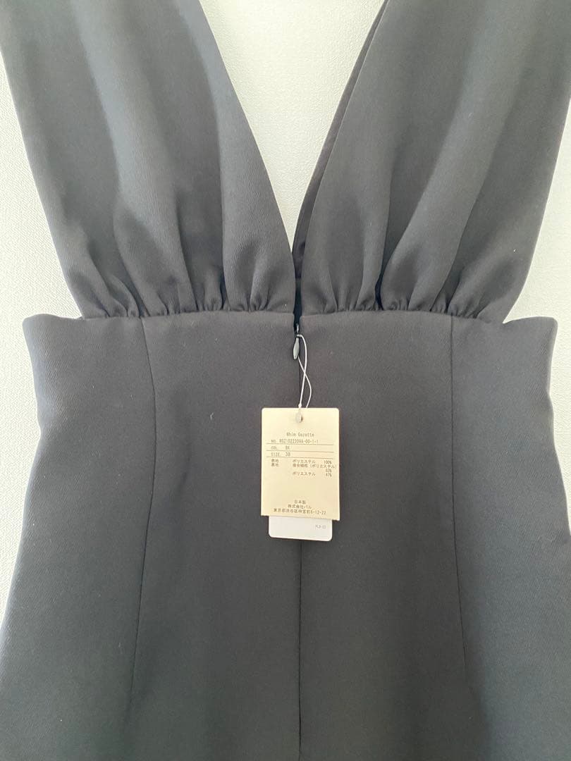 Whim Gazette 黒ワンピース⭐︎新品未使用タグ付き⭐︎38サイズ