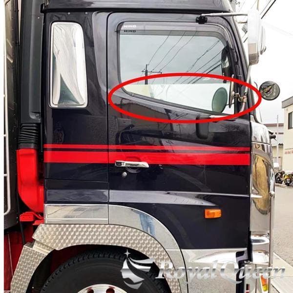 0538 丸棒付き クオン 17パーフェクトクオン ウインドウパネル 鏡面