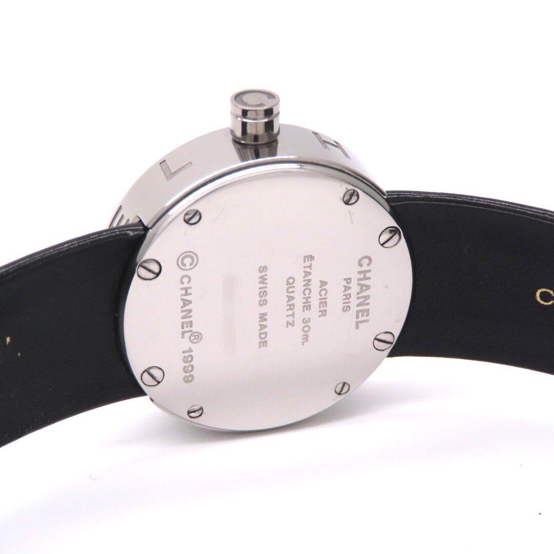 【CHANEL】シャネル 時計 ’ラ ロンド’ ブラック 純正ブレス ☆極美品☆