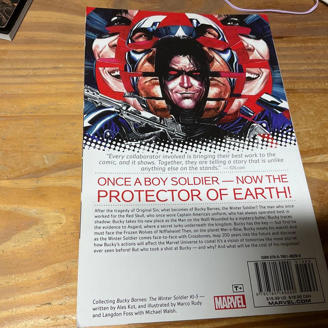 Bucky Barnes: The Winter Soldier アメコミ 洋書