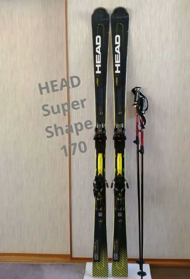 HEAD ヘッドメンズスキー板スーパーシェイプeスピード170
