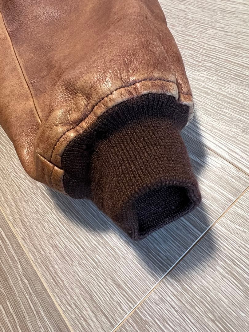 【希少・日本製】Barbiche 本革 フライトジャケット 80sヴィンテージ