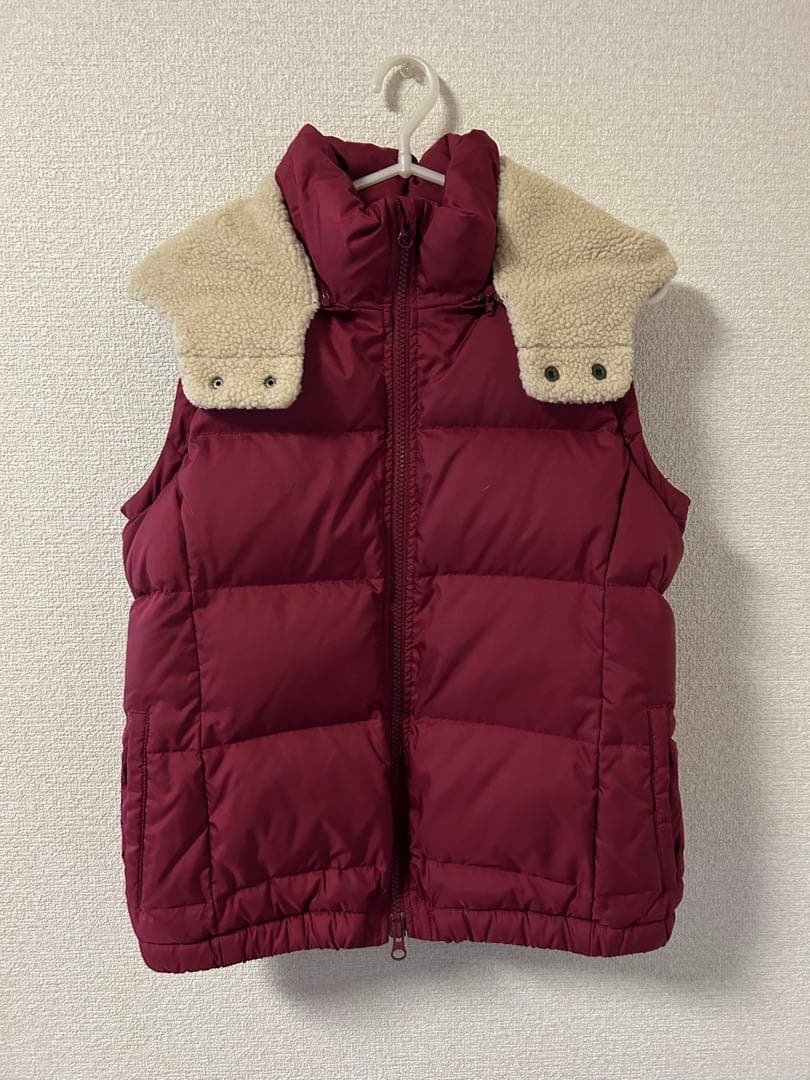 美品 beamsゴルフ ダウン ベスト Mサイズ