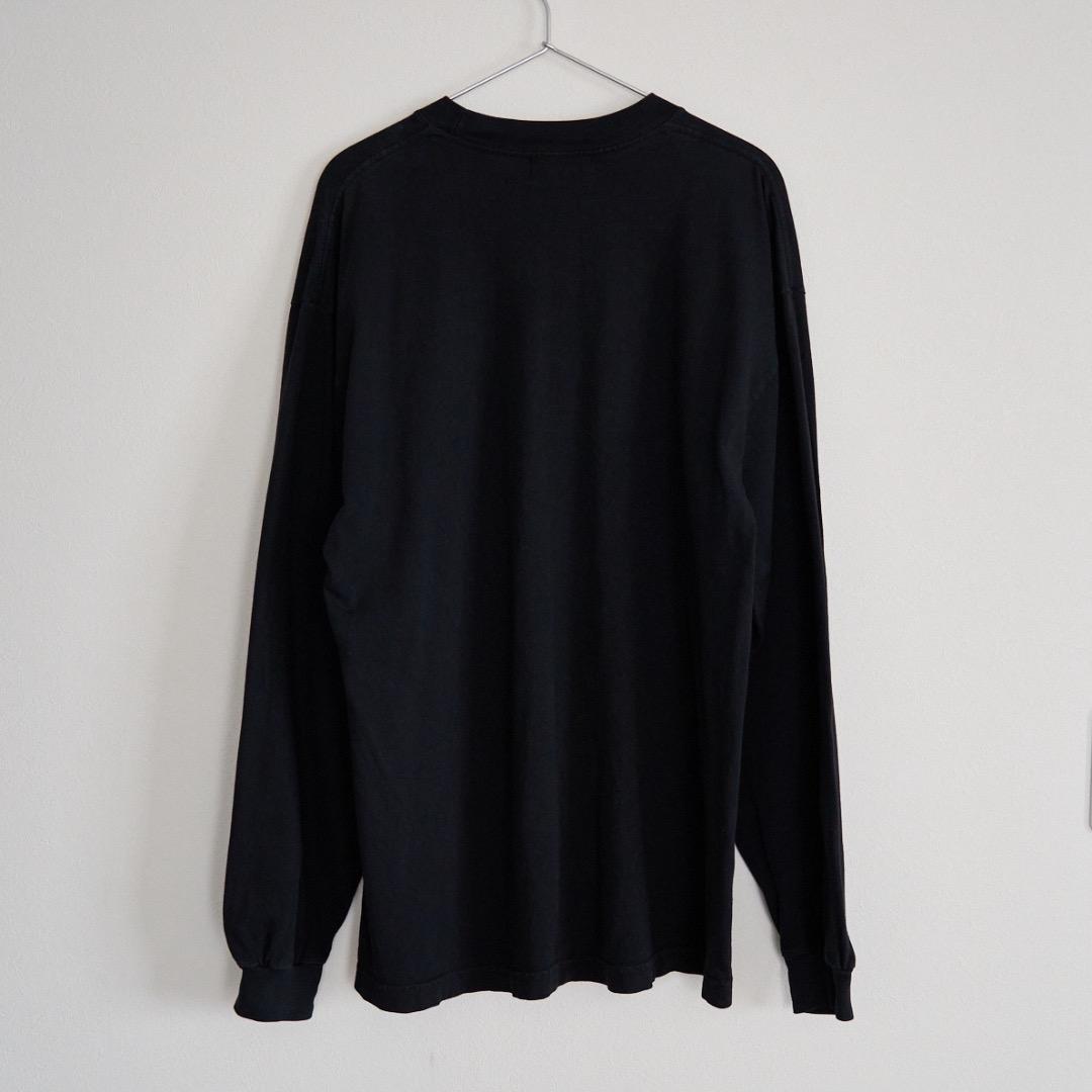 A24 刺繍ロゴ ブラック ロンT