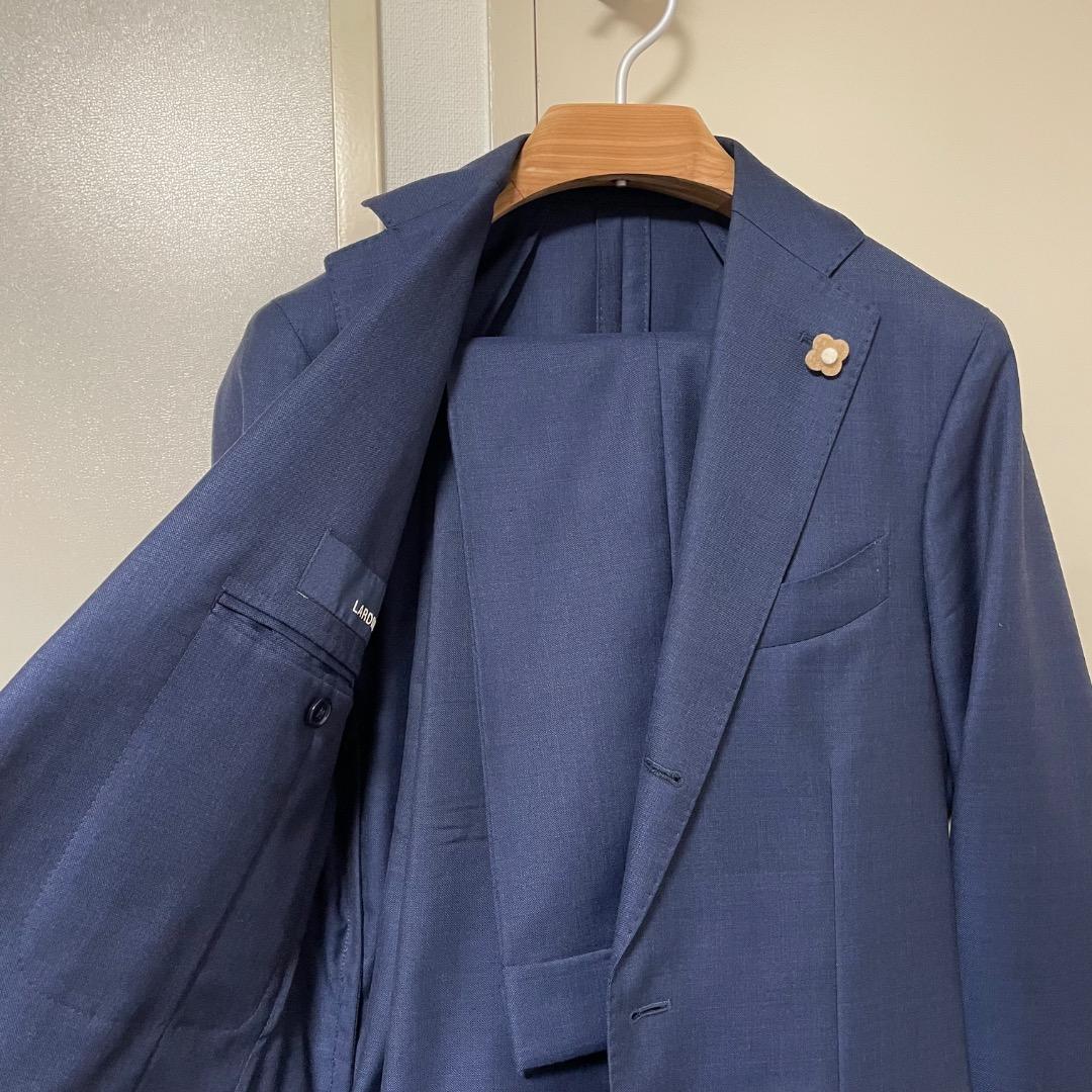 b.b size42 LARDINI ラルディーニ ウールスーツ
