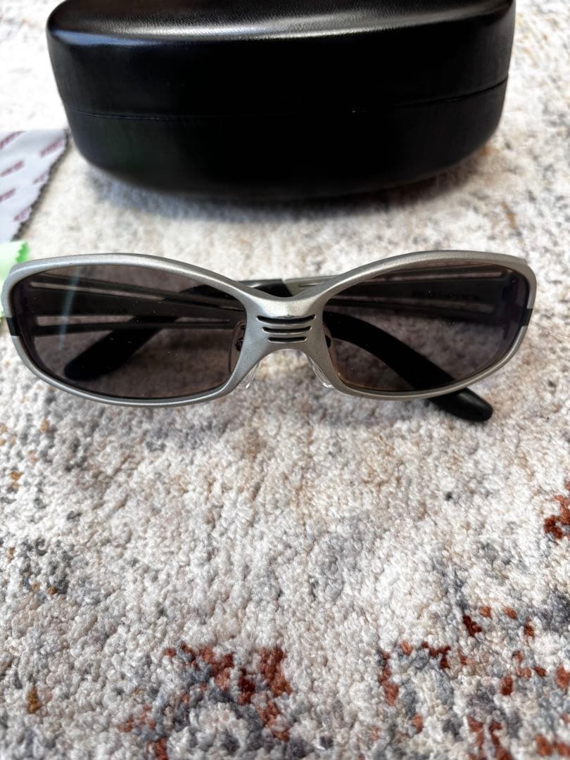 【美品】ZEAL VERO 偏光サングラス マットシルバー タレックスレンズ