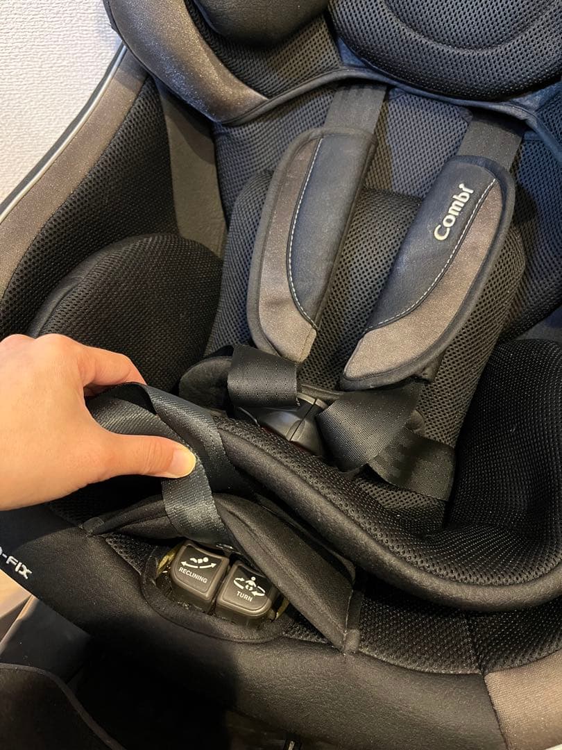 コンビ チャイルドシート クルムーヴスマートISOFIX JG-650 ブラック