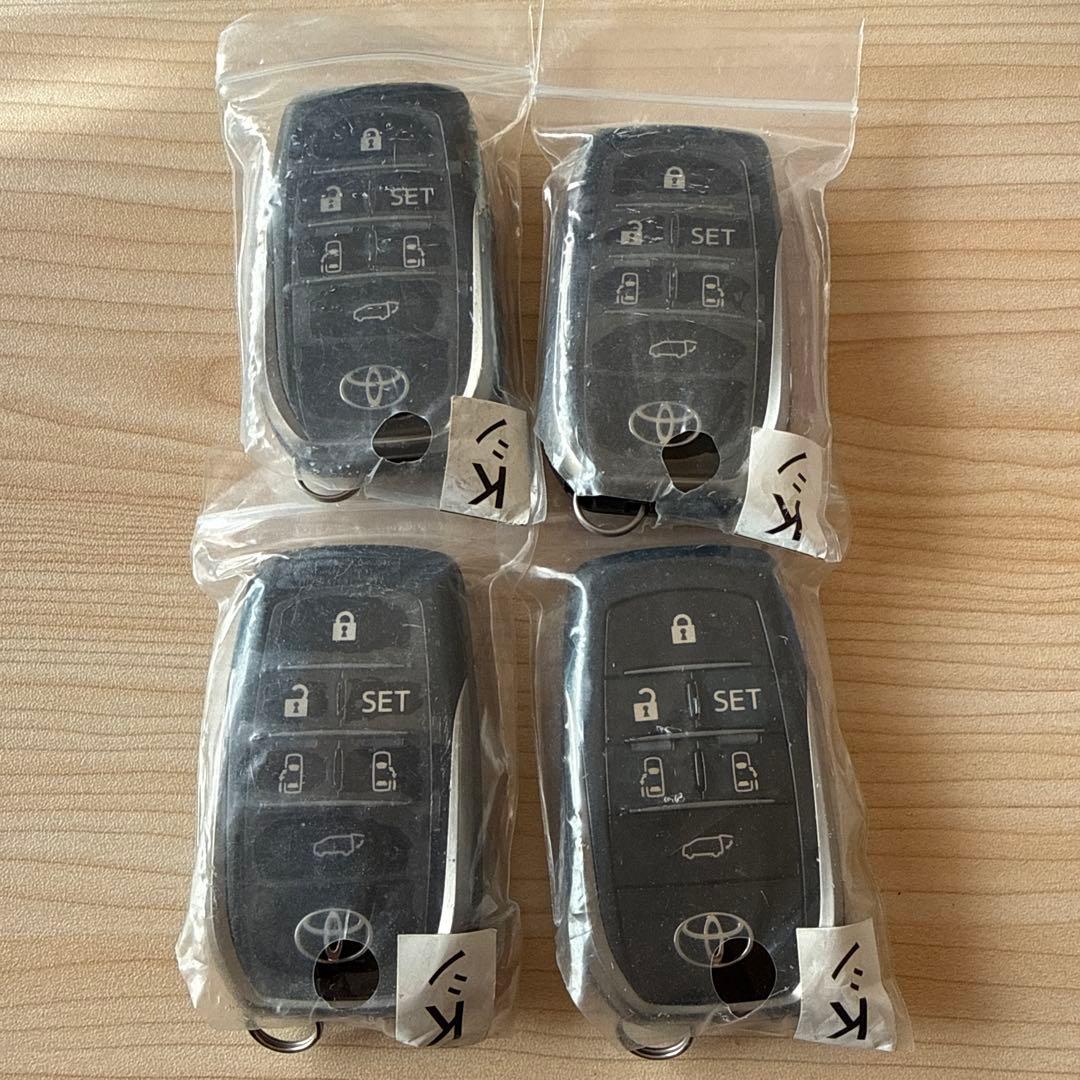 トヨタ純正 アルファードスマートキー (６ボタン) 4個 送料込み