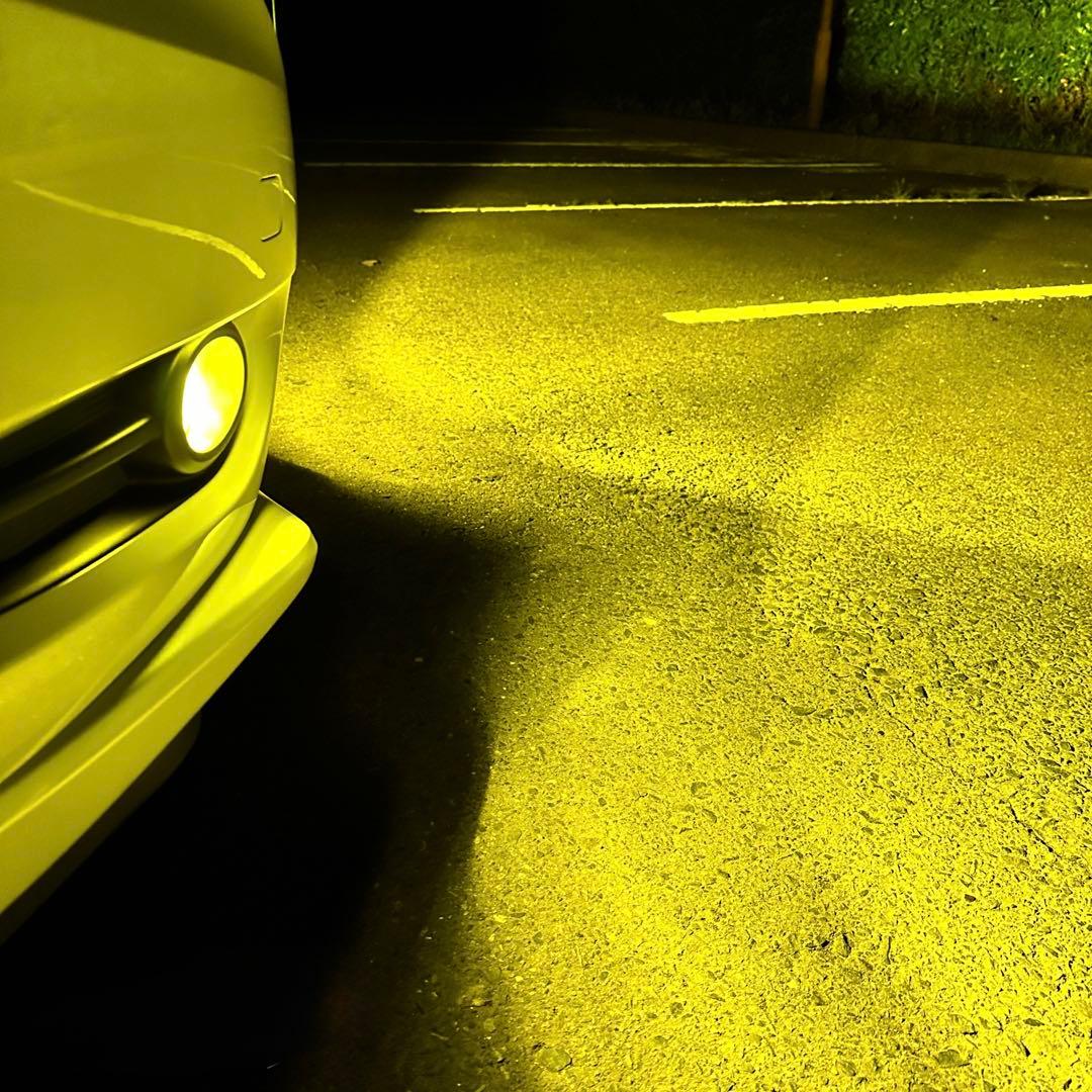 【リピーター様価格】33800lm イエローフォグランプ! H8/H11/H16