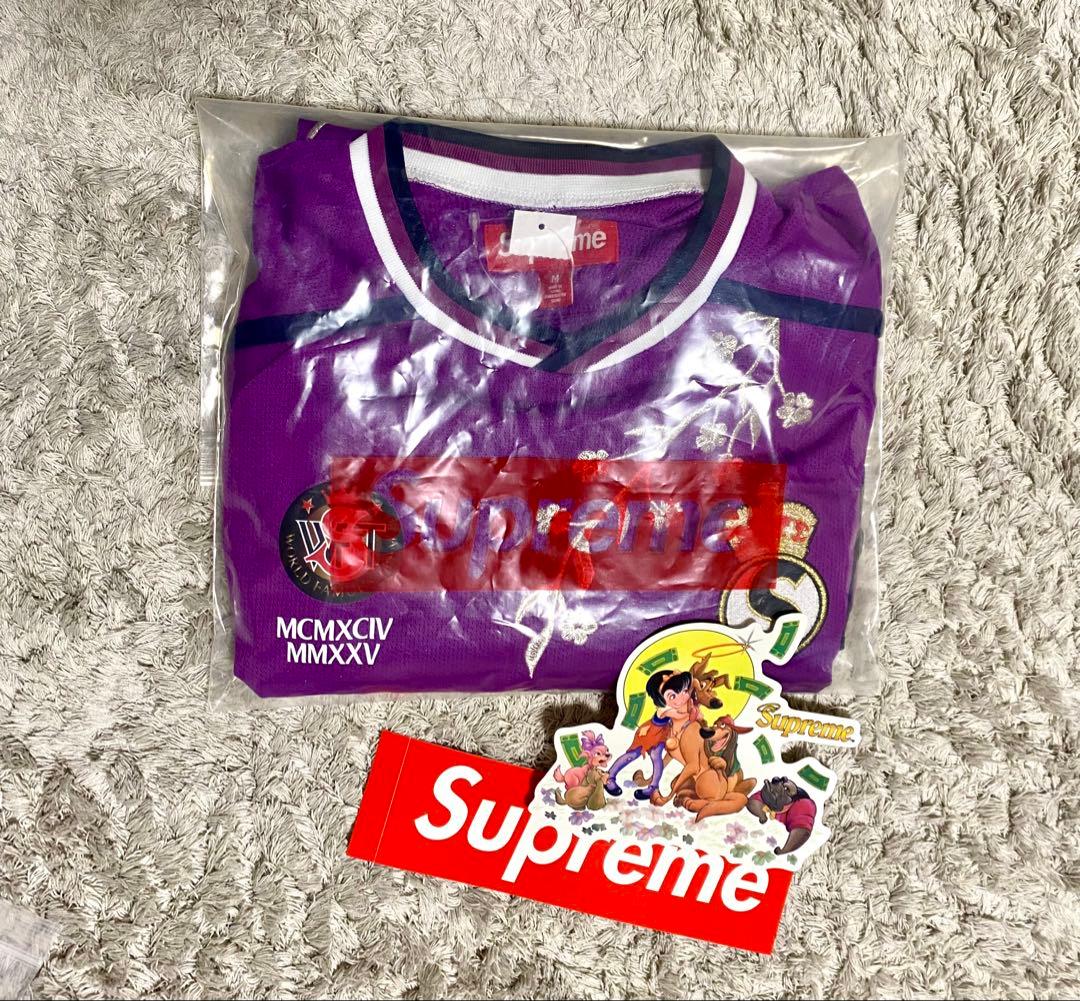 Floral Soccer Jersey Supreme Mサイズ