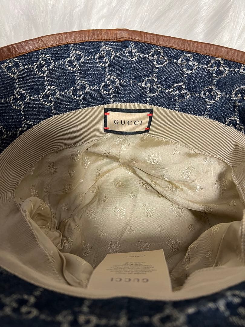GUCCI GGパターン バケットハット 56 cm