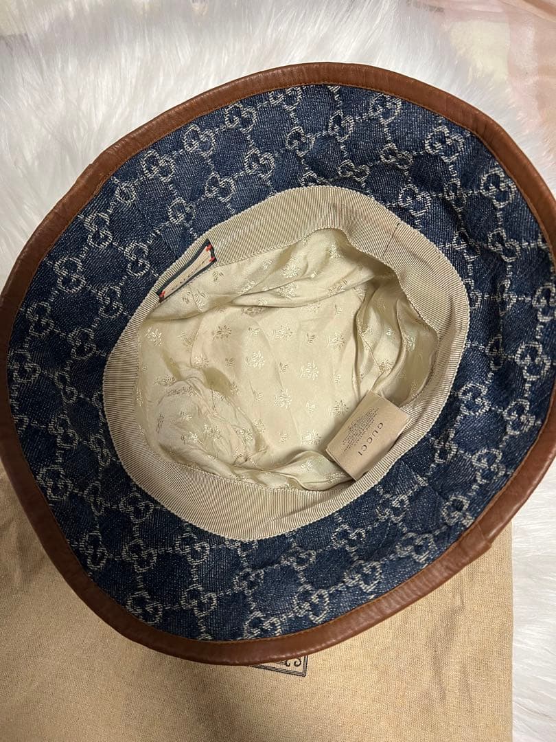 GUCCI GGパターン バケットハット 56 cm