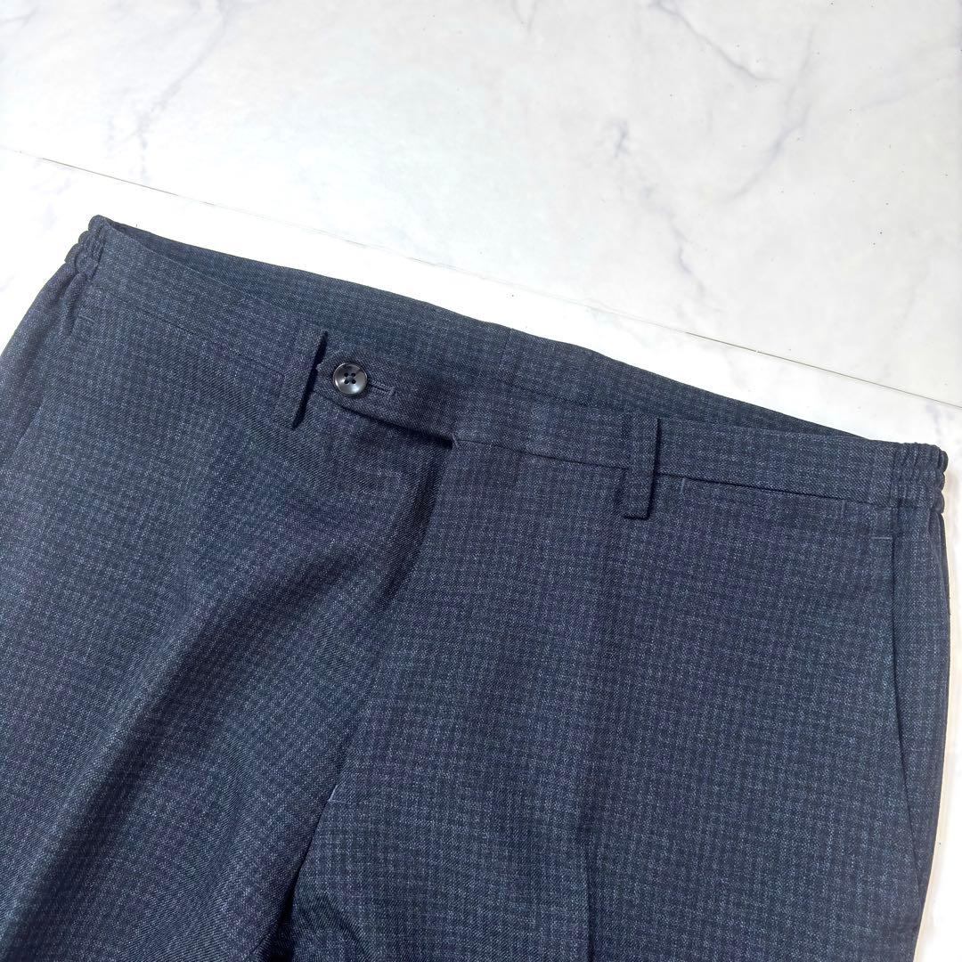 未使用級✨スーツセレクト 3ピース セットアップ ストレッチ 現行 XL