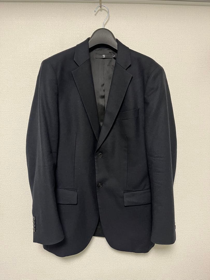 UNIQLO プラスジェイ　ウールテーラードジャケット M BLACK 20AW