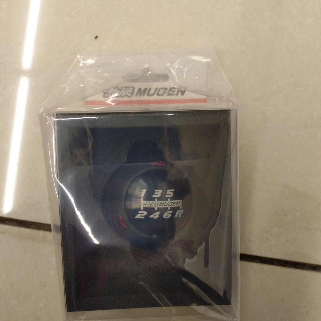 MUGEN　ムゲン レザーシフトノブ　 54102-XMEB-KOSO-BK