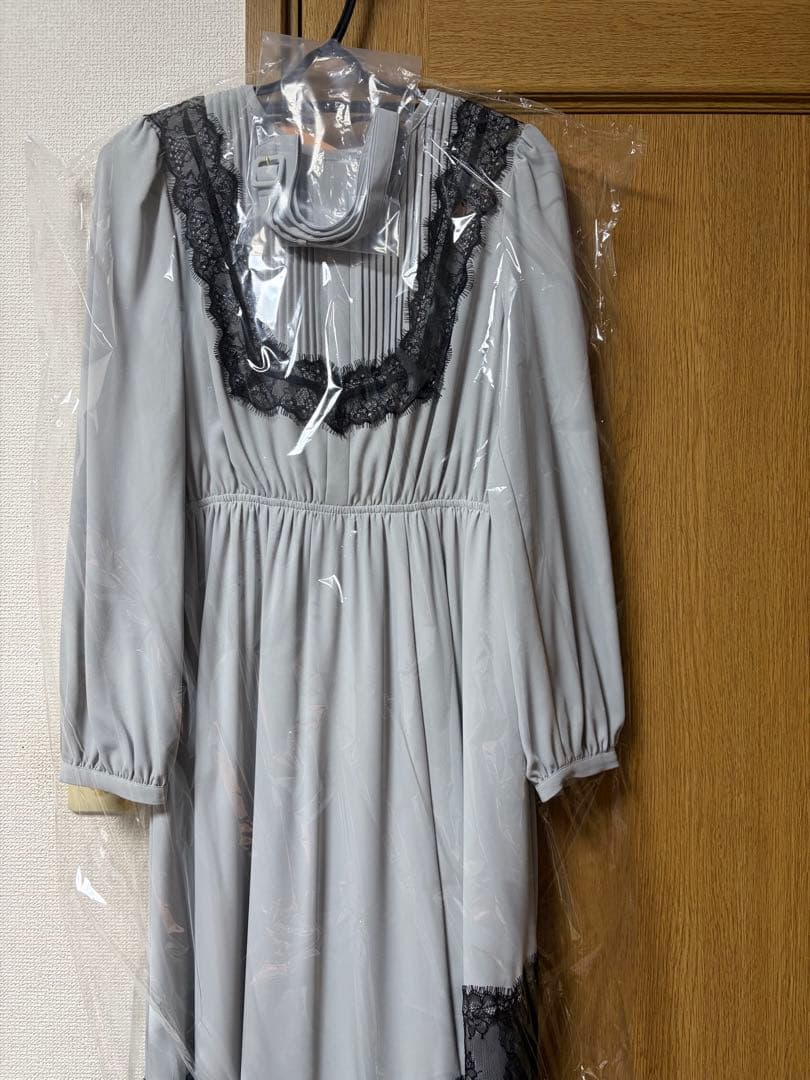 ワンピース Her lip to Rosaline Lace Trimmed Dress