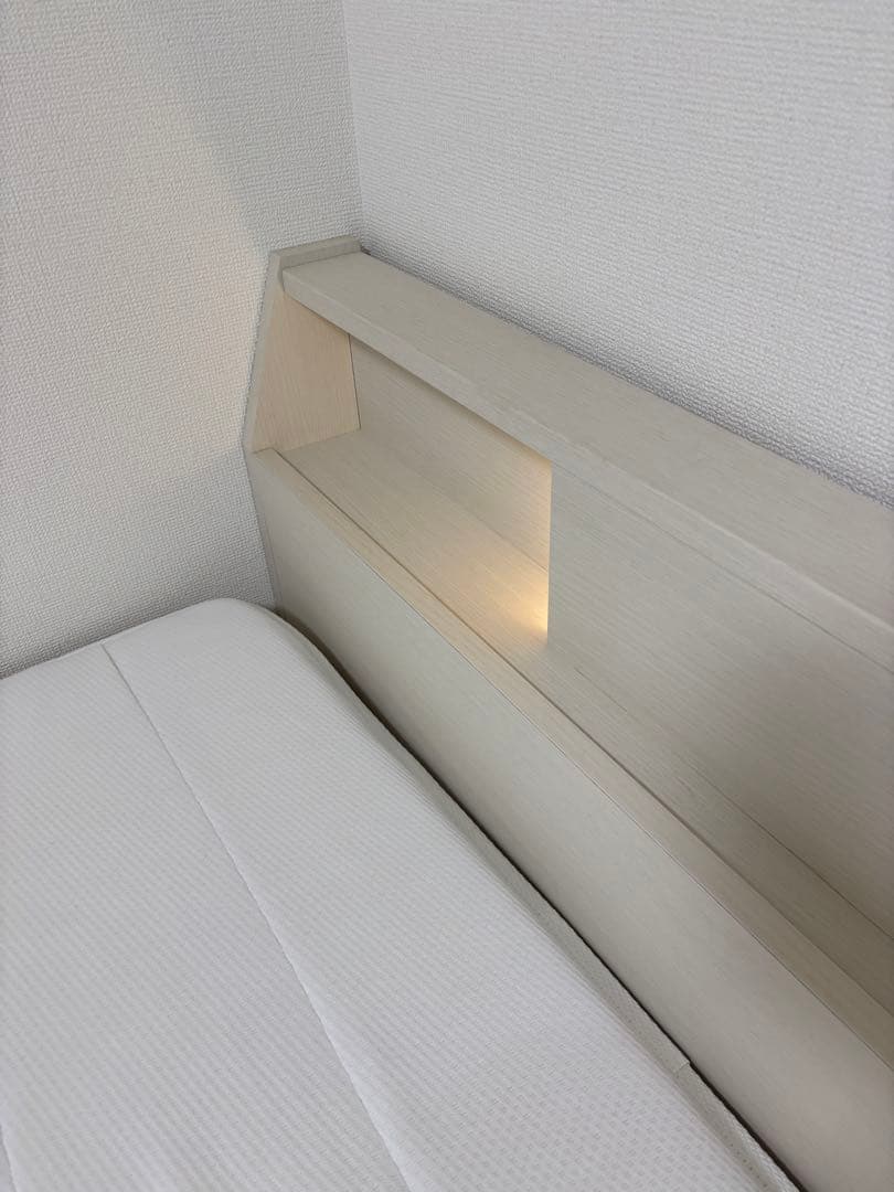 セミダブル ベッドフレーム+マットレス ニトリ(アザン3 チェスト40)