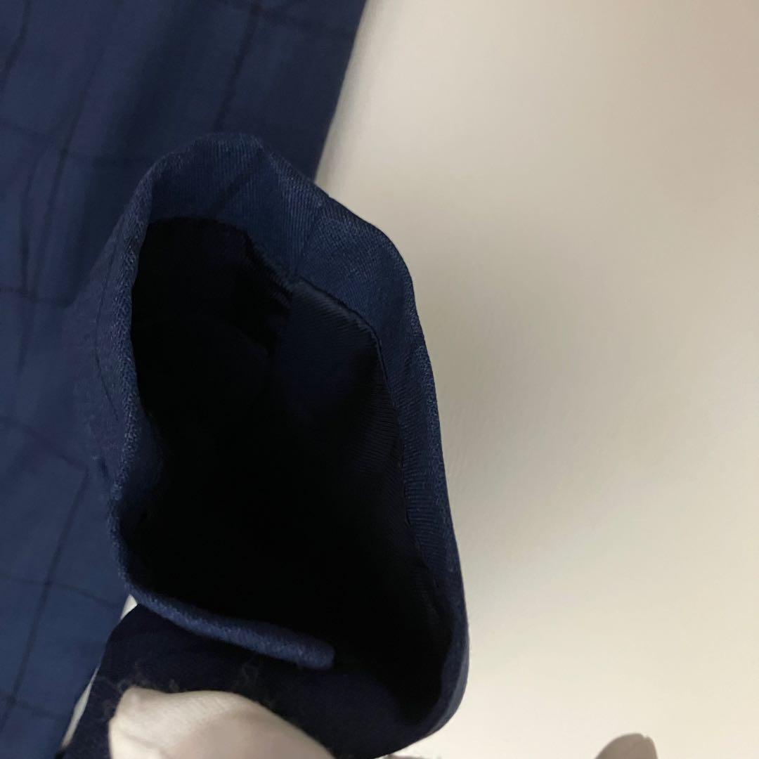 ✨未使用級✨SHIPS ロロピアーナ　テーラード　ウィンドペン　ネイビー　高級