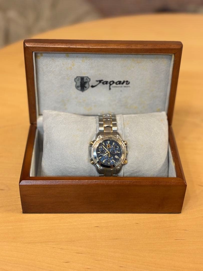 サッカー日本代表　1996年製　腕時計　1998個限定!