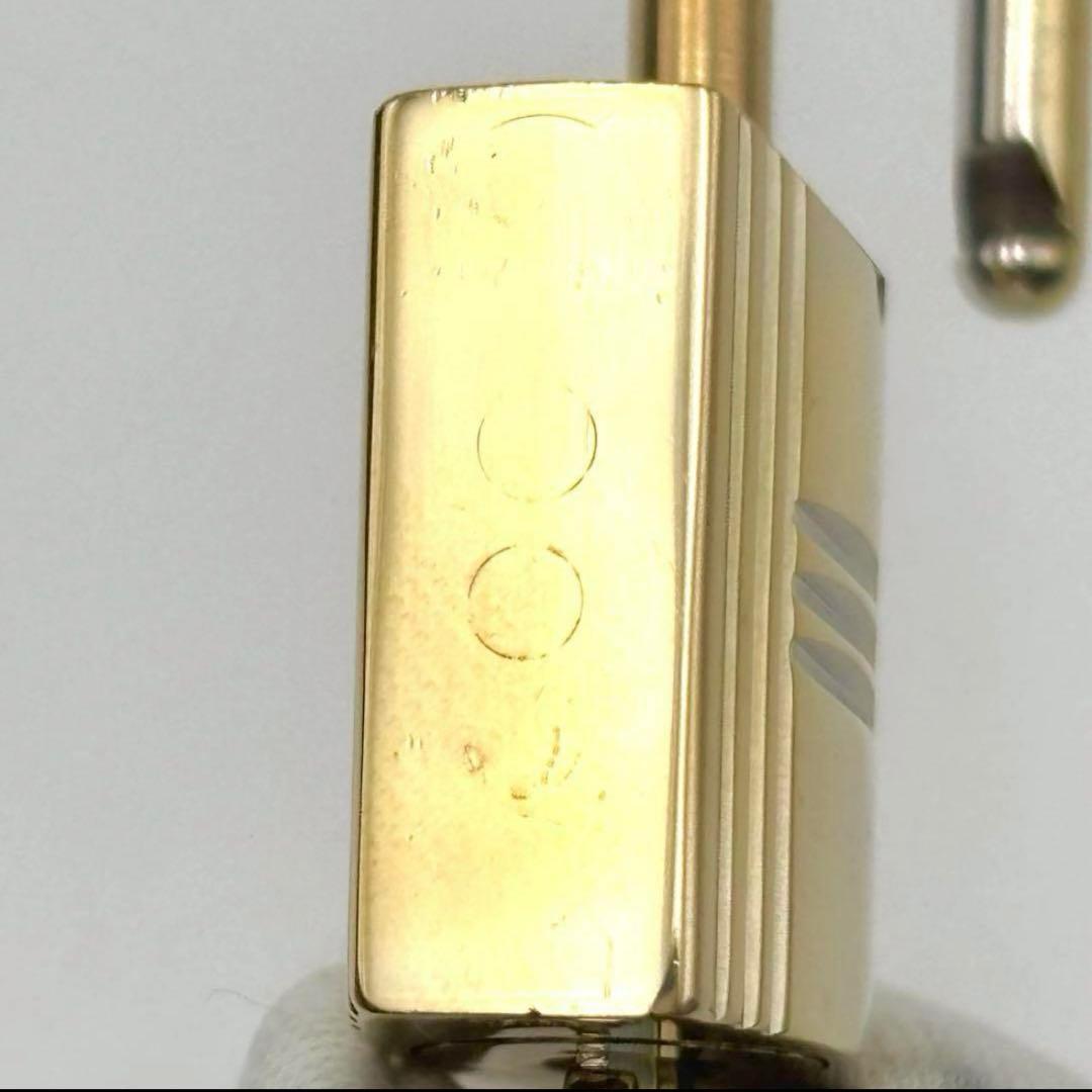 HERMES エルメス カデナ　24Kメッキ　No.114　114番　鍵付き