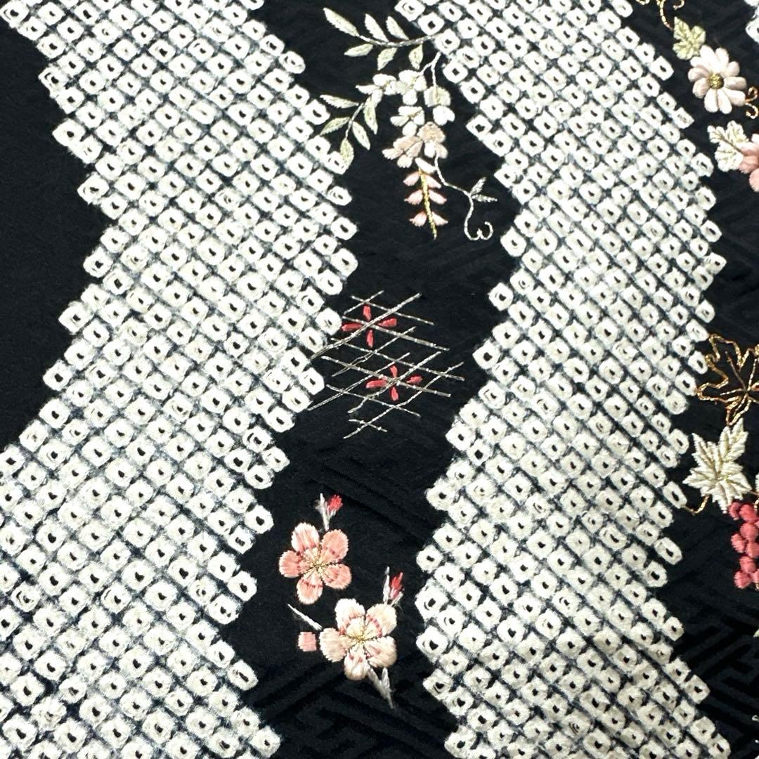 専用帯6098 ●高級 正絹 絞り 刺繍 名古屋仕立て 名古屋帯