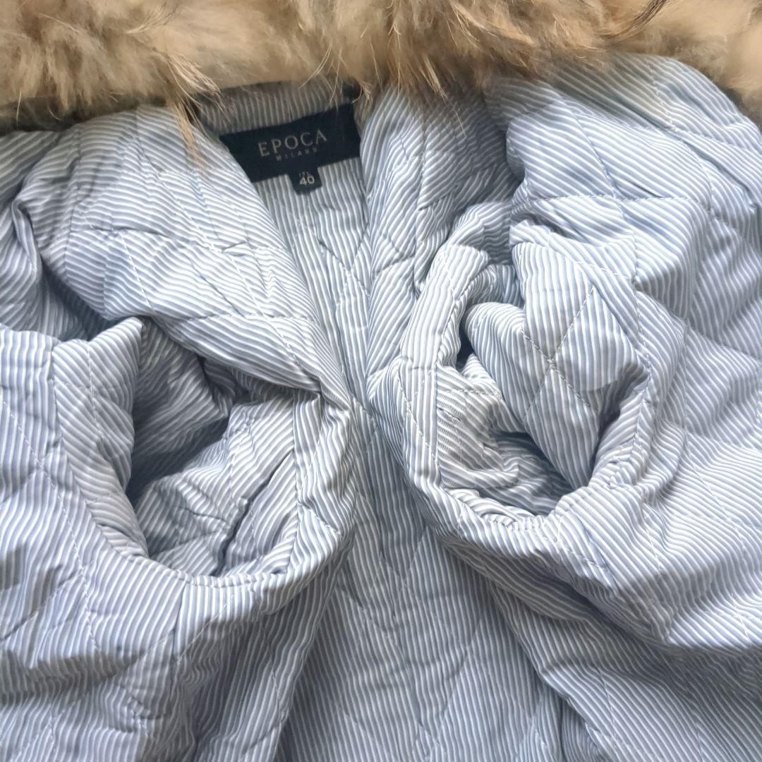 EPOCA リアルファー デニムジャケットラクーン おしゃれ