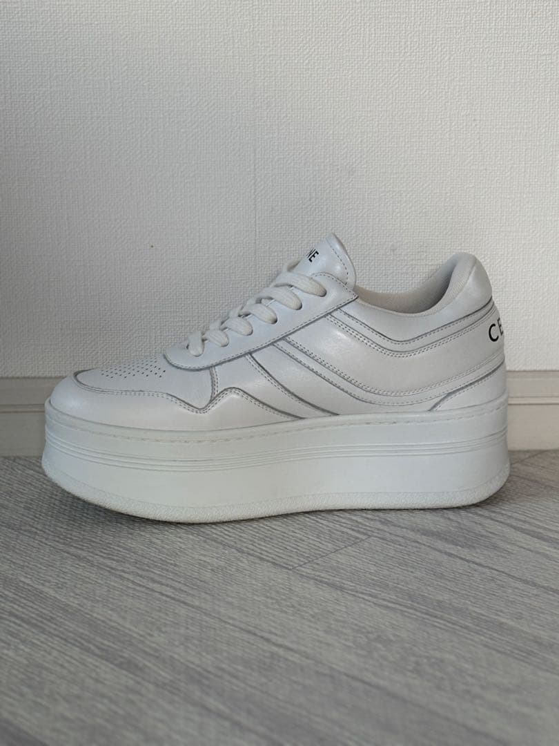 CELINE ブロックスニーカー ウェッジアウトソール