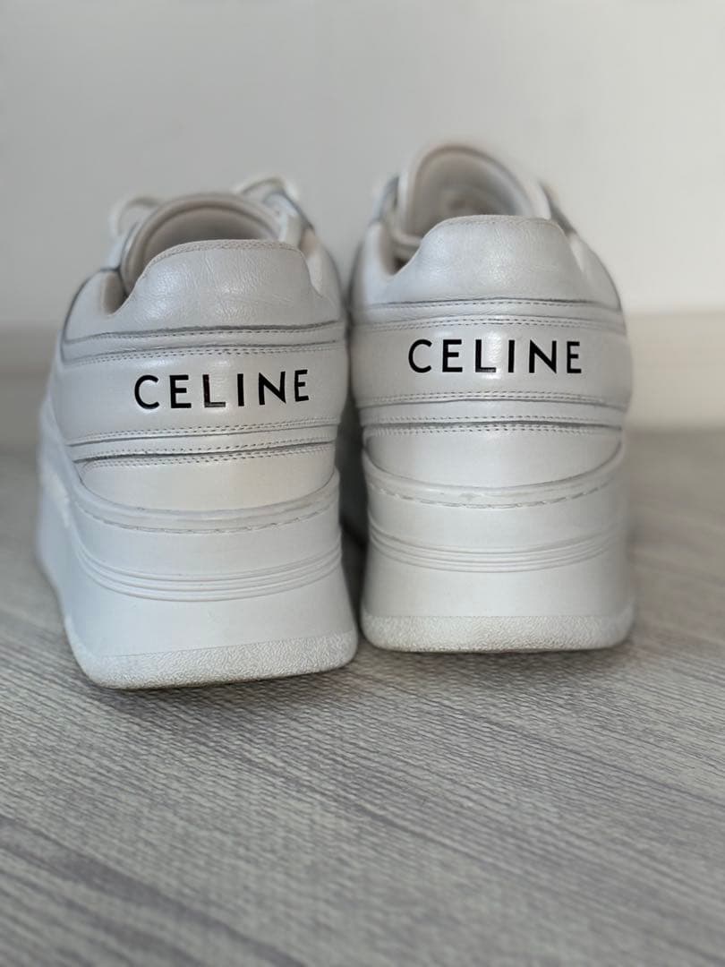 CELINE ブロックスニーカー ウェッジアウトソール