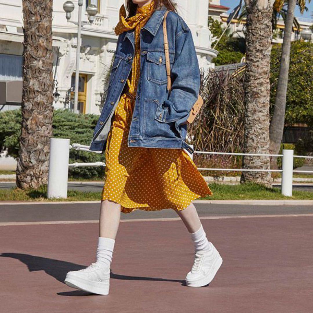 CELINE ブロックスニーカー ウェッジアウトソール