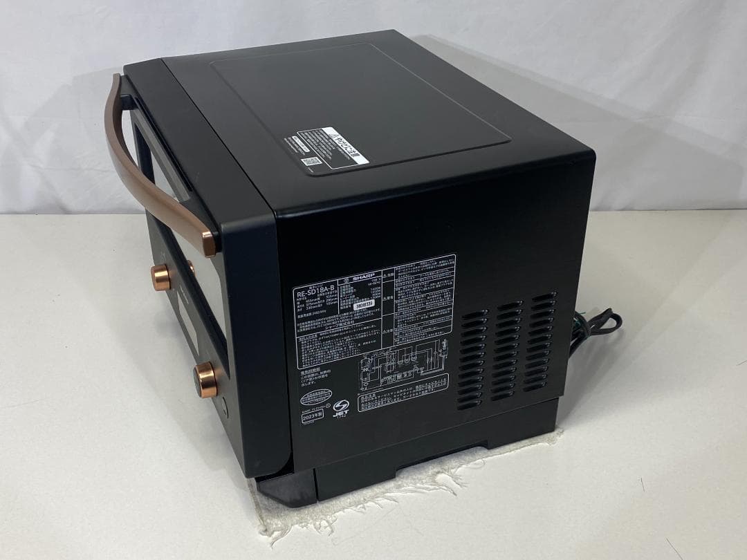 SHARP　オーブンレンジ　RE-SD18A-B 2023年製