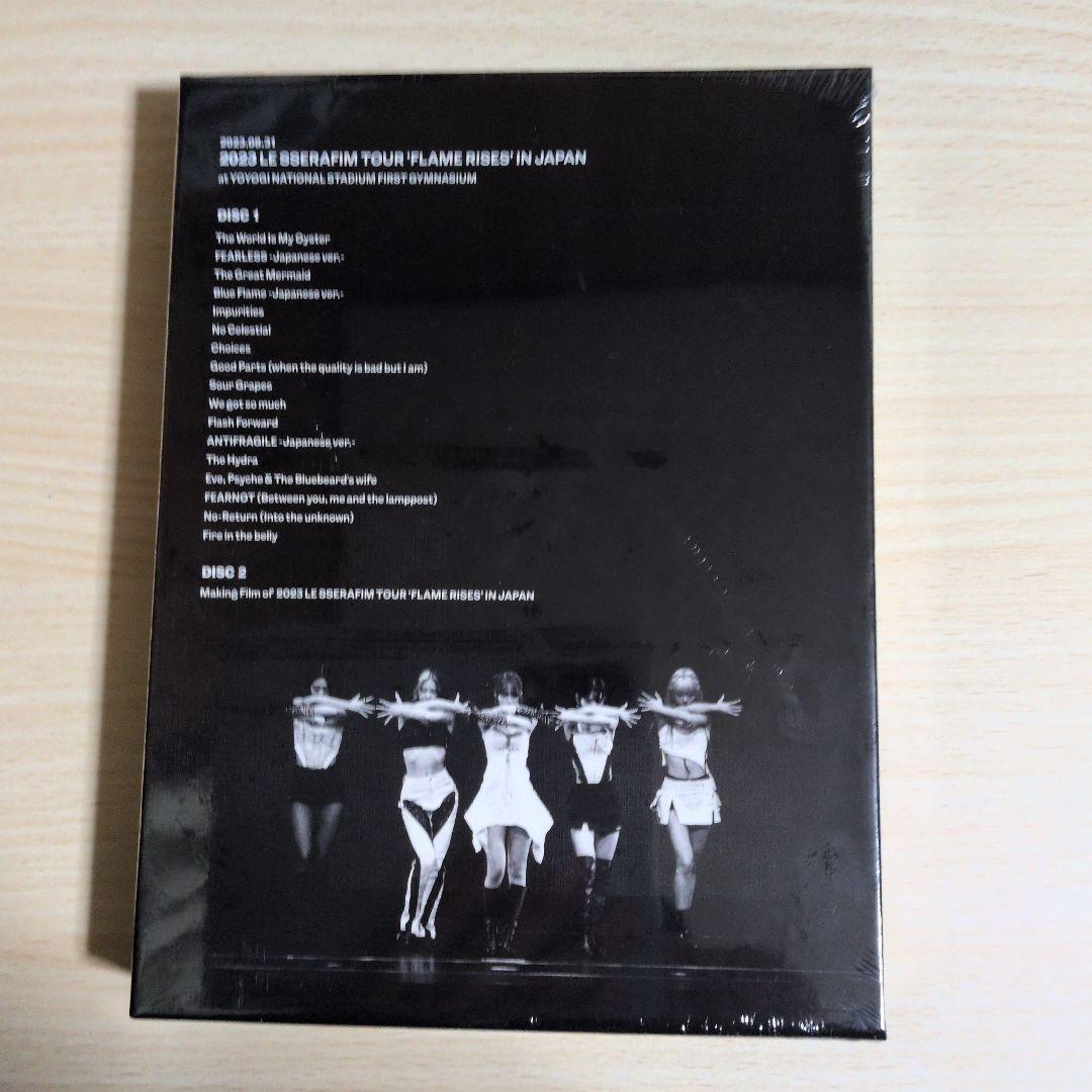 初回限定盤　2023 LE SSERAFIM TOUR FLAME RISES