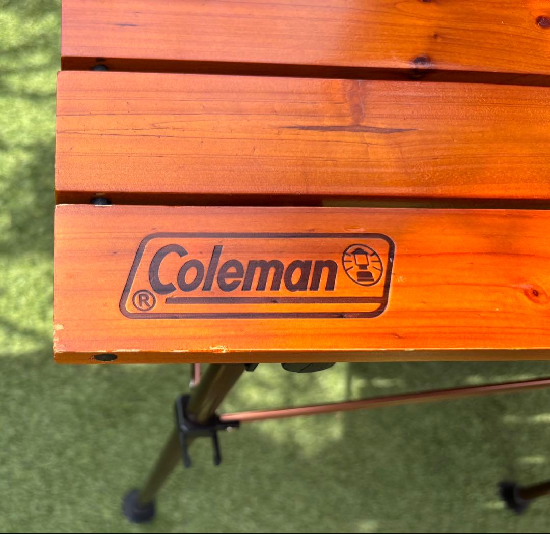 【値下げ中】Coleman アウトドアテーブル2点セット
