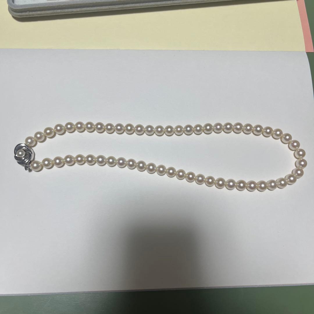 期間限定出品 パールネックレス 約40.5cm