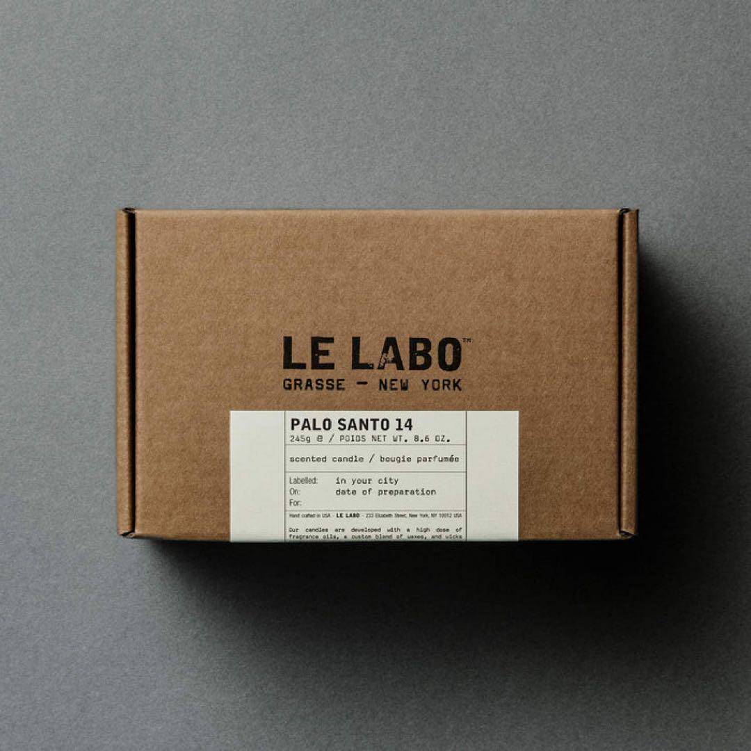 【新品未開封】LE LABO Palo Santo 14 アロマキャンドル