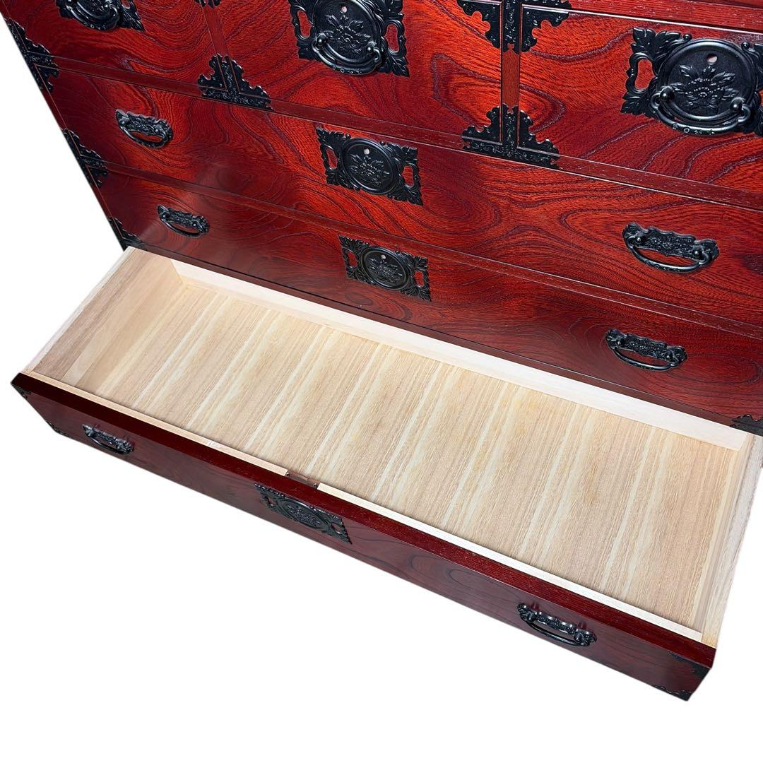 【極美品】飛鳥工芸家具 欅箪笥 整理箪笥 和服箪笥 着物箪笥 民芸家具