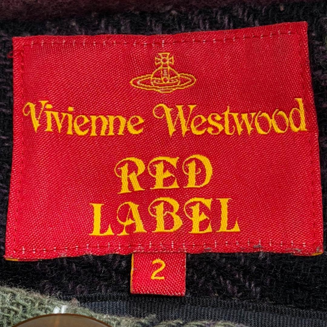 ヴィヴィアンウエストウッド　ポンチョ　ドルマンコート　オーブ　チェック　グリーン