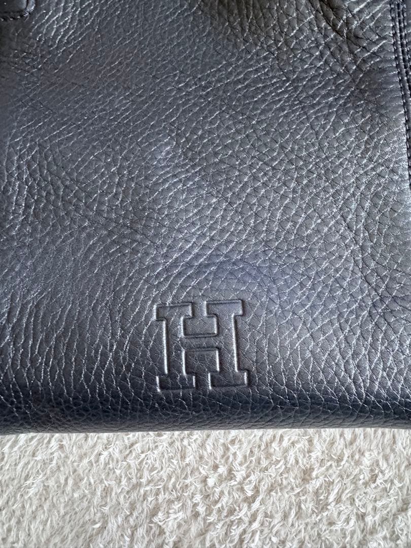 『美品』HIROFUトートバッグ ハンドバッグ 黒
