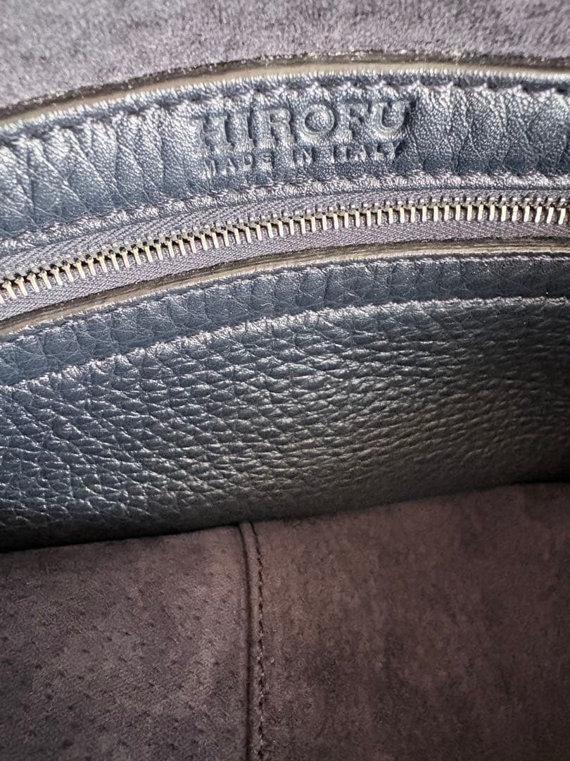 『美品』HIROFUトートバッグ ハンドバッグ 黒