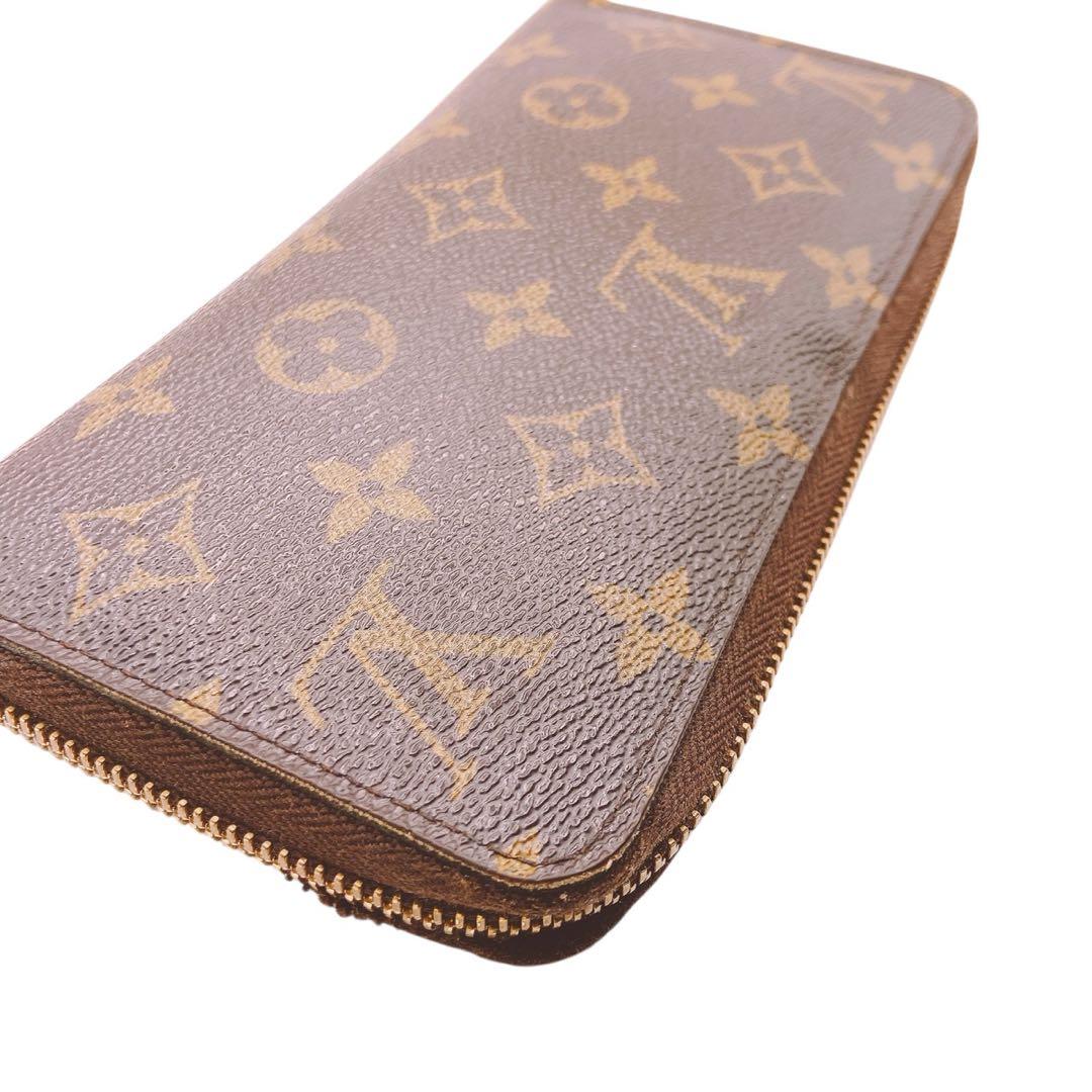 【ジャンク】LOUIS VUITTON モノグラム ジッピーウォレット☆鑑定済み