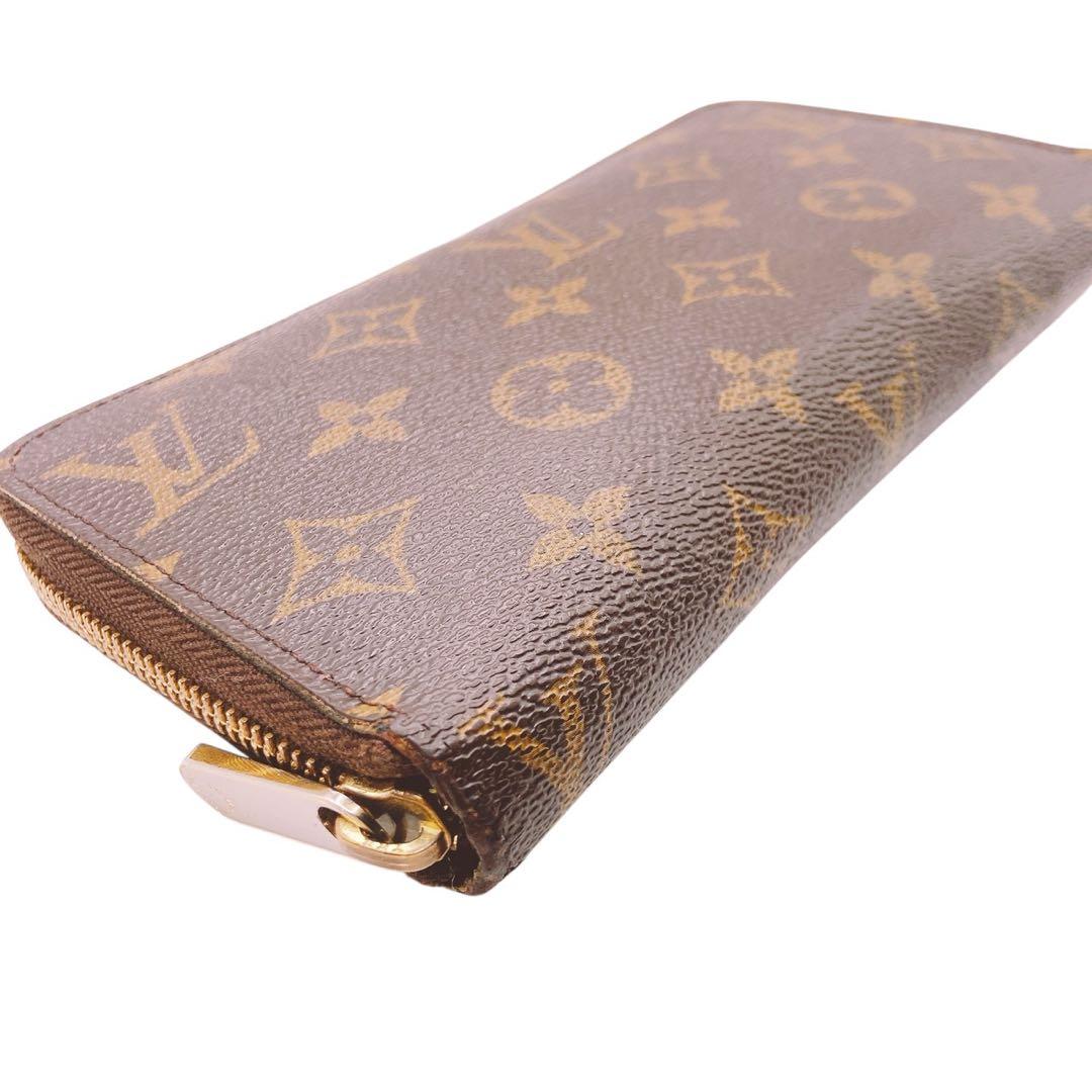【ジャンク】LOUIS VUITTON モノグラム ジッピーウォレット☆鑑定済み